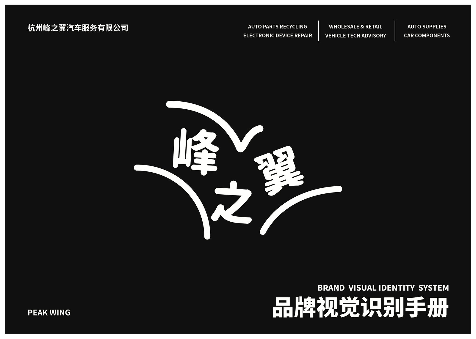 峰之翼 VI 手册封面