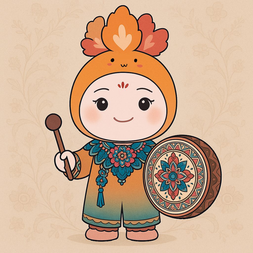 菜馨馨插画